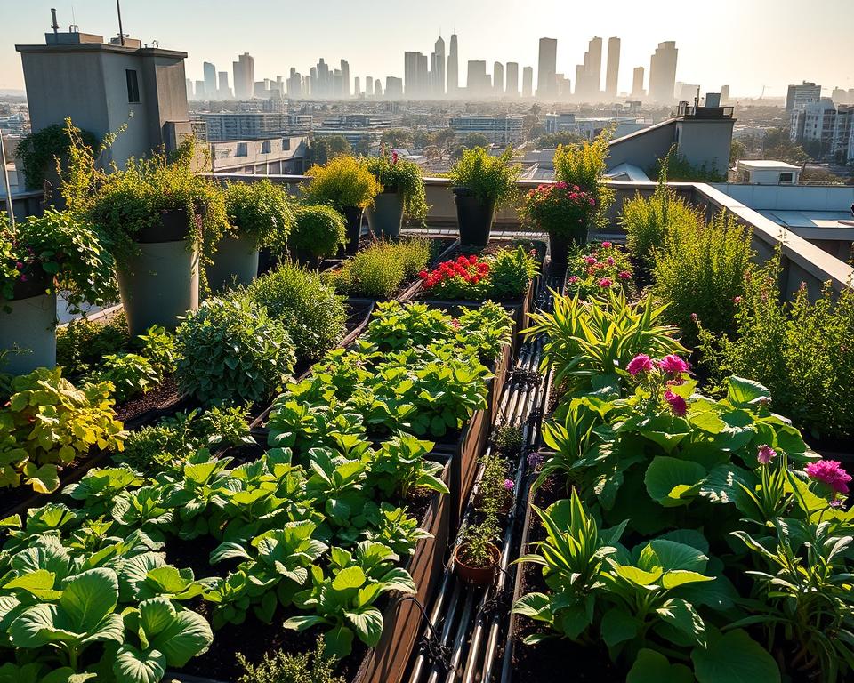 Los Angeles rooftop gardens