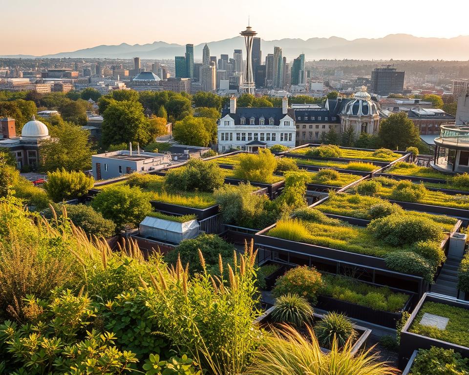 Seattle green roofs