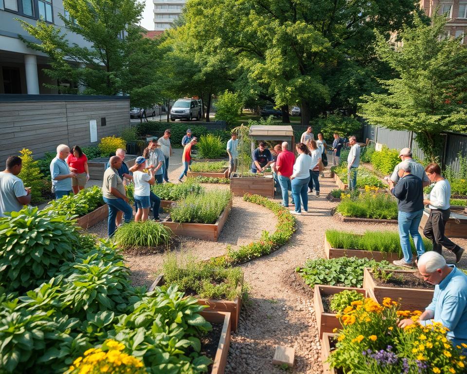 community urban green infrastructure initiatives