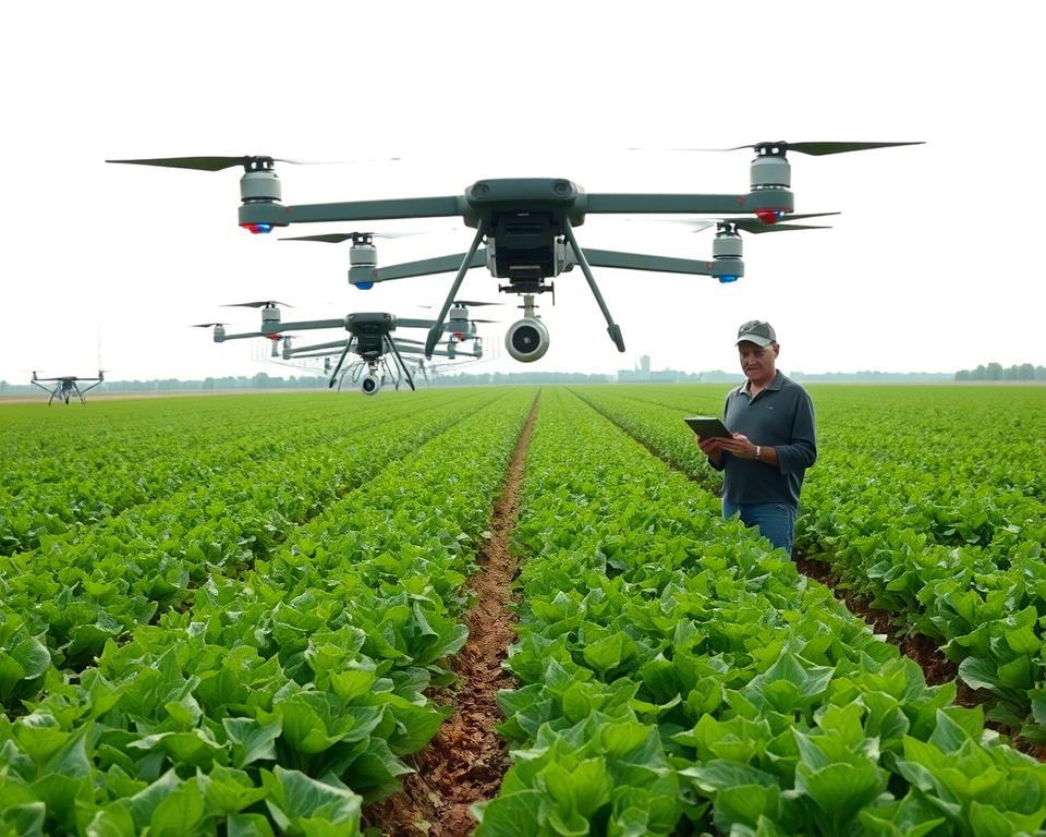 drones in irrigation